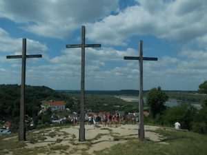 Kazimierz Dolny. Góra trech Krzyzy.