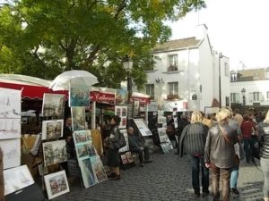 Montmartre rynek